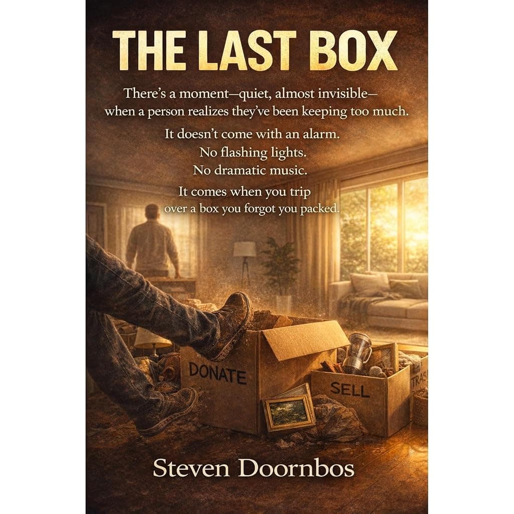 Titelbild von THE LAST BOX. Decluttering even when you don't want to. Last days preparations