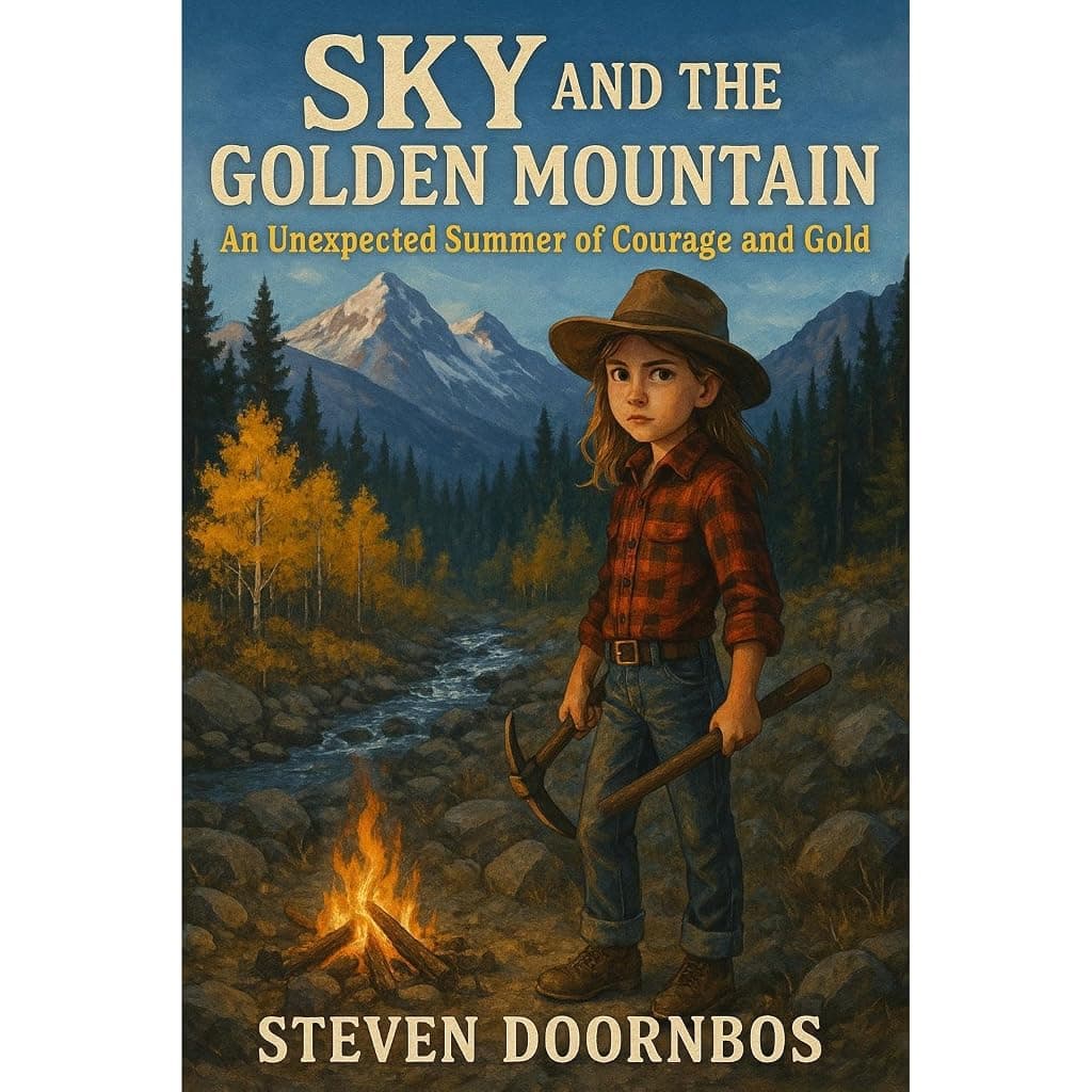 Titelbild von SKY And The Golden Mountain: A solo summer. A mysterious map. A mountain full of secrets.