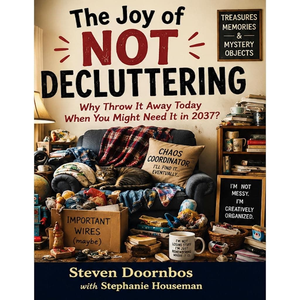 Titelbild von The Joy Of Not Decluttering: Why throw it away today when you might need it in 2037