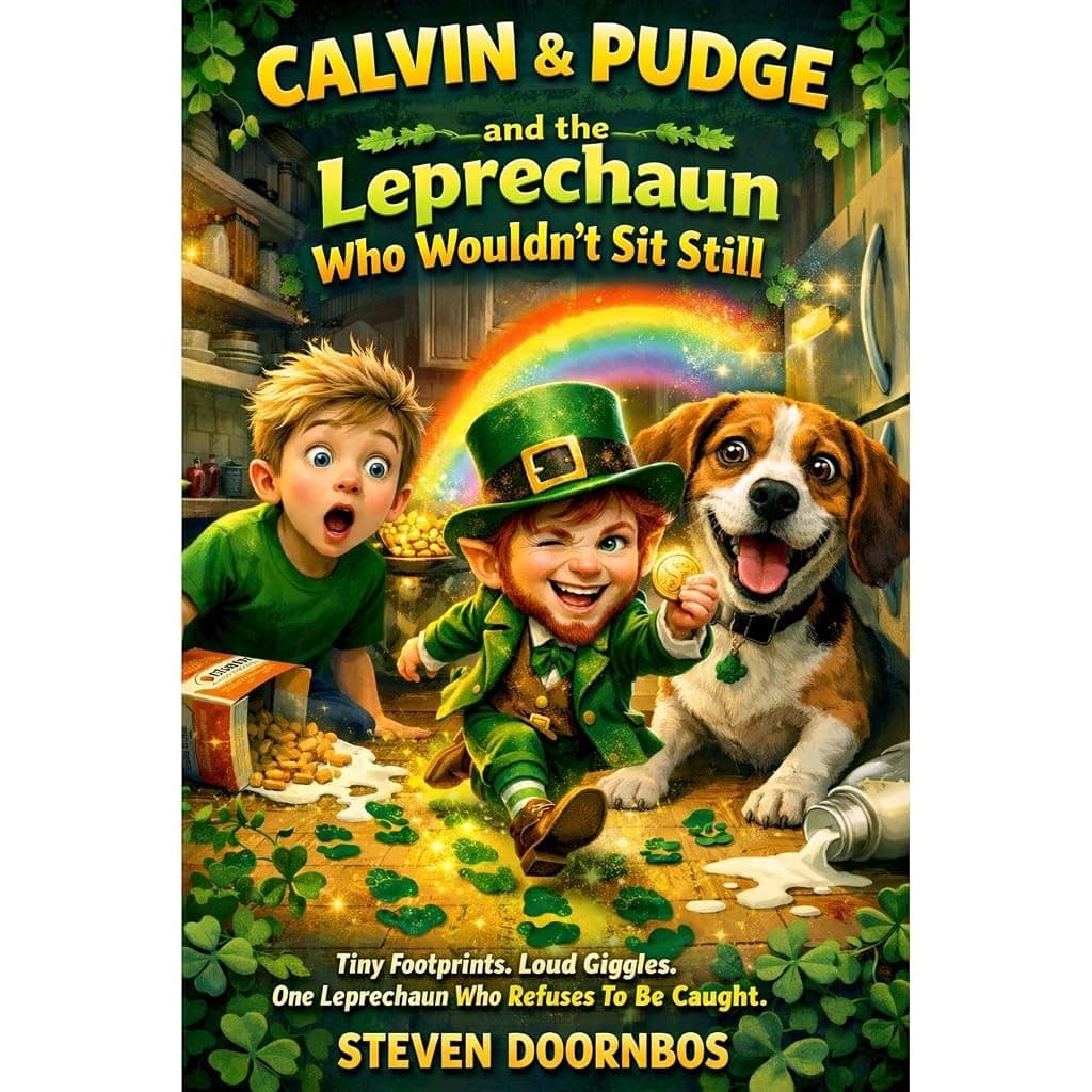 Titelbild von Calvin and Pudge and the Leprechaun Who Wouldn't Sit Still