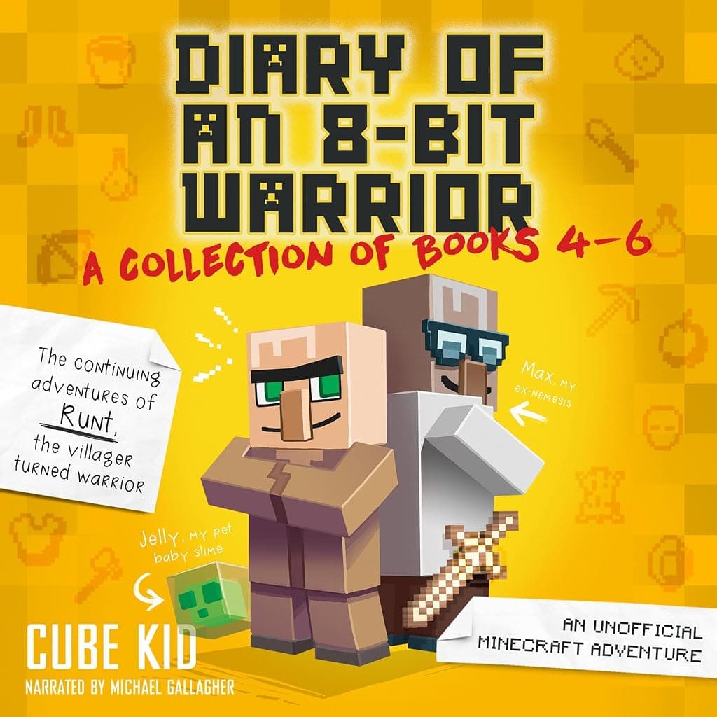 Titelbild von Diary of an 8-Bit Warrior Collection: Books 4-6