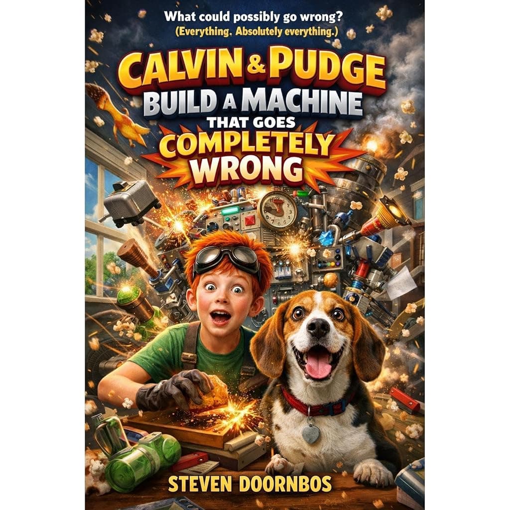 Titelbild von Calvin and Pudge Build A Machine That Goes Completely Wrong: