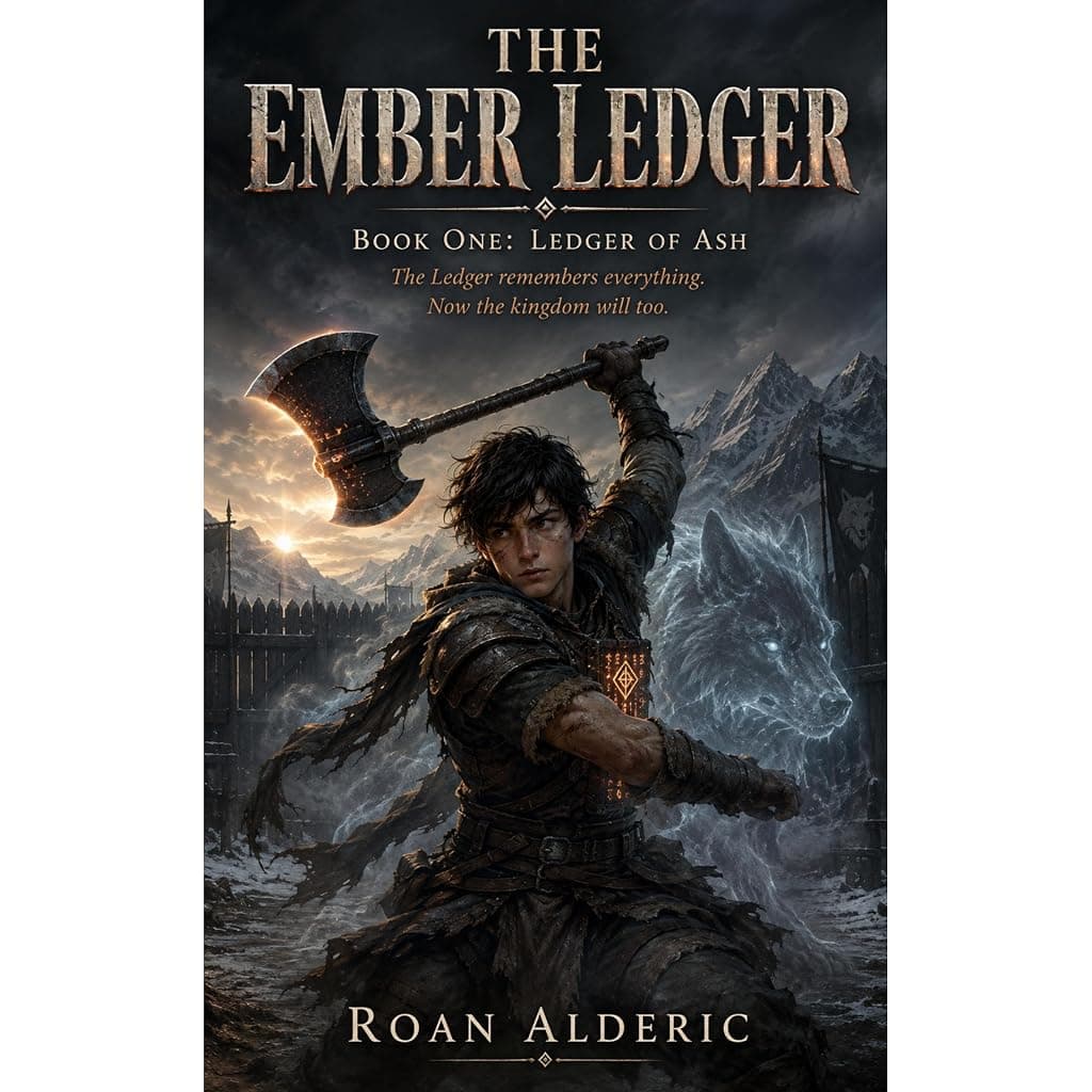 Titelbild von THE EMBER LEDGER