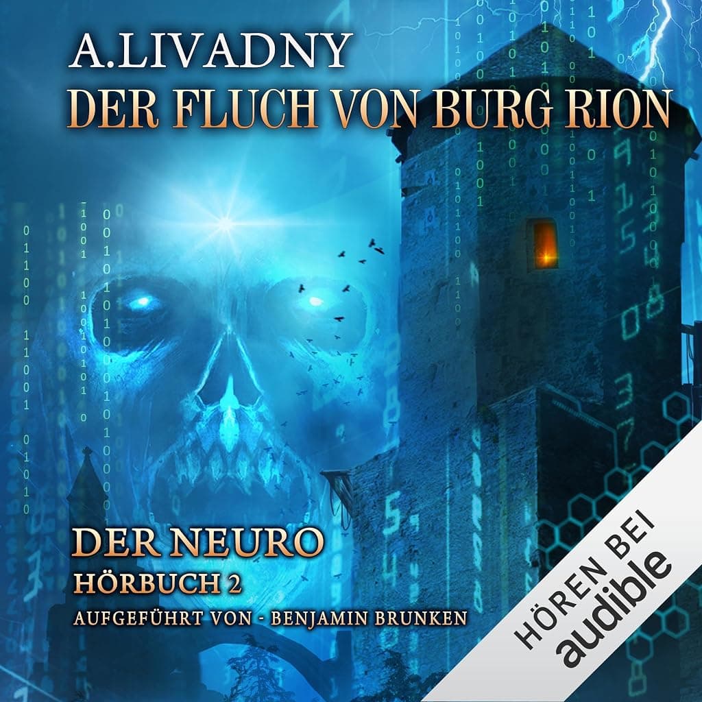 Titelbild von Der Fluch von Burg Rion. LitRPG-Serie