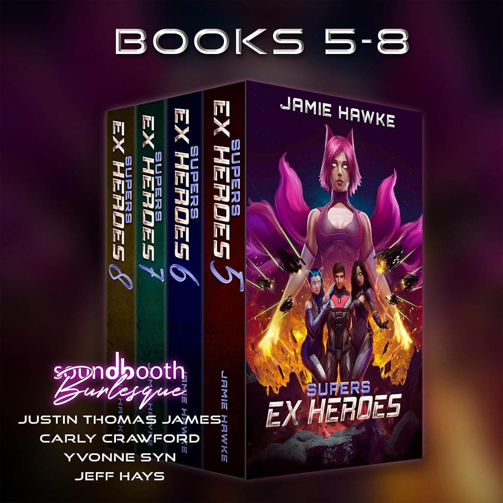 Titelbild von Supers: Ex Heroes Boxset: Books 5-8