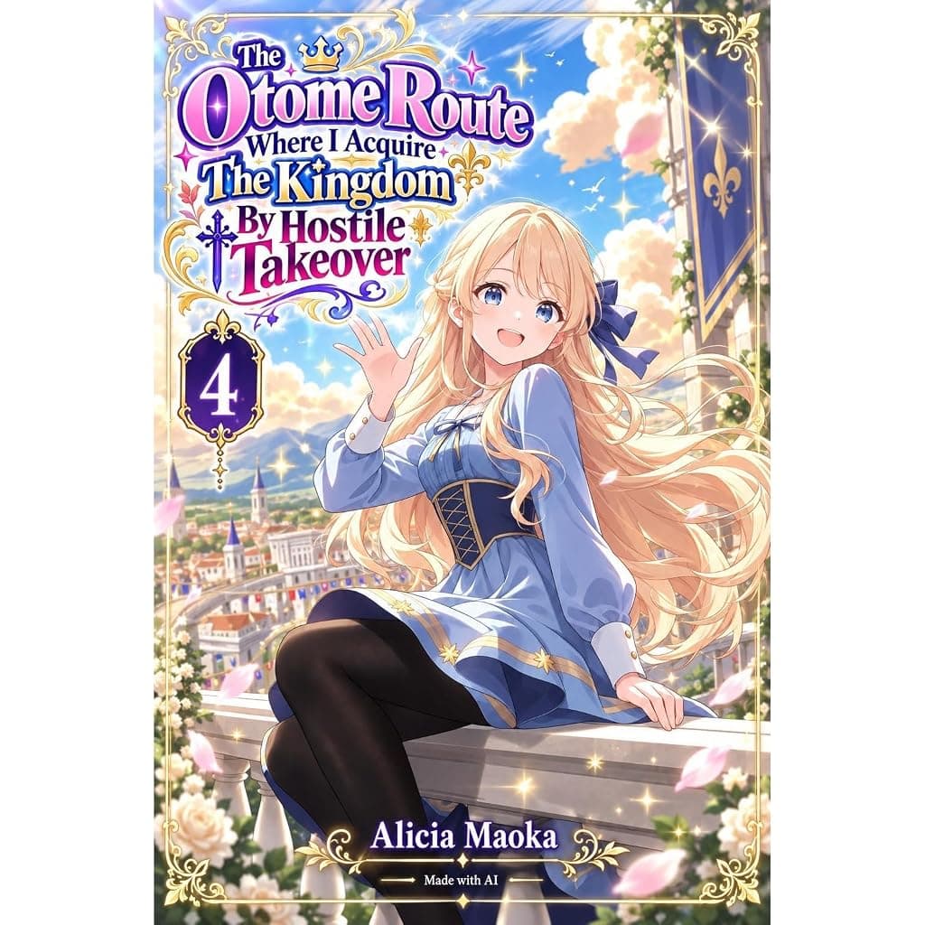 Titelbild von The Otome Route Where I Acquire the Kingdom by Hostile Takeover Volume 4