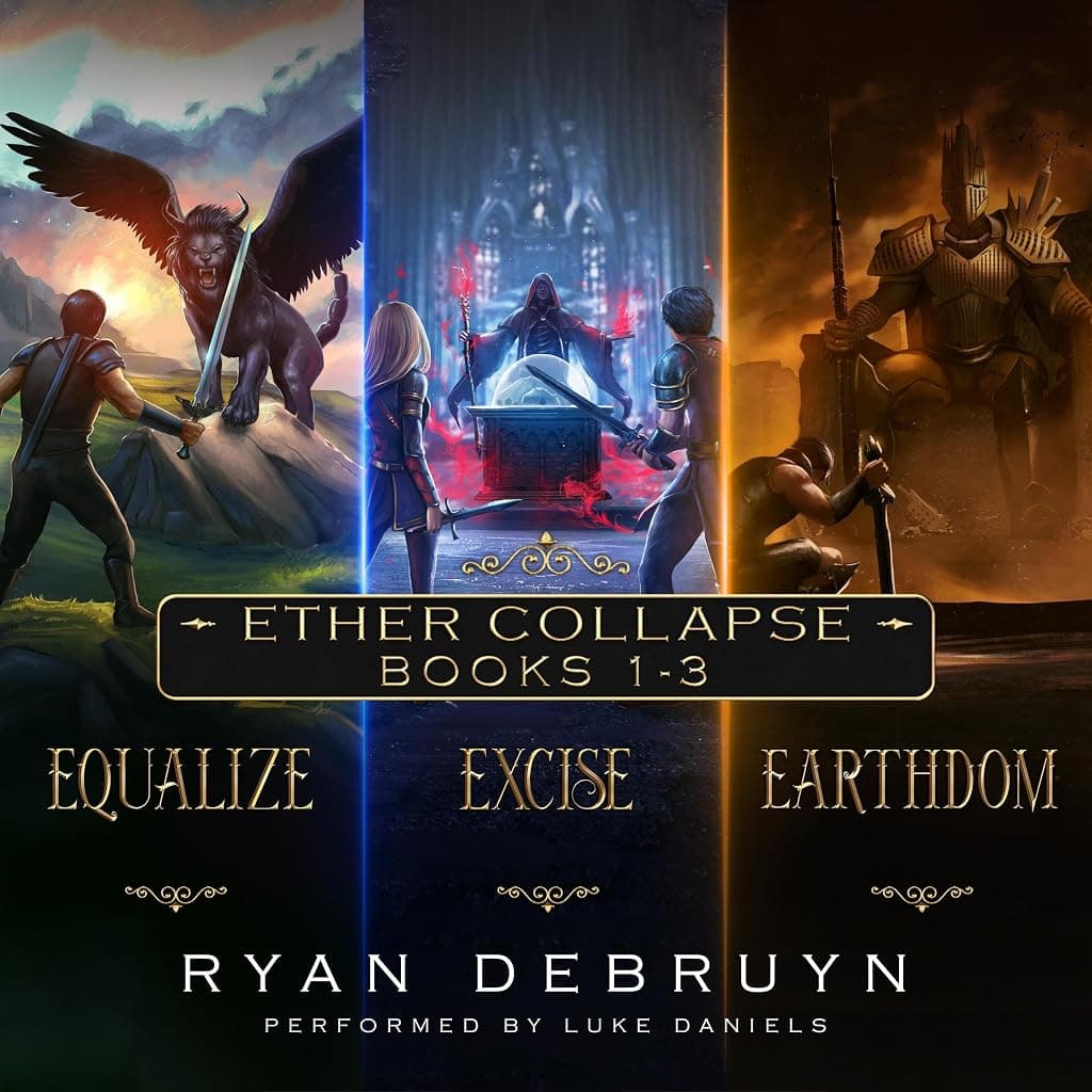 Titelbild von Ether Collapse Omnibus, Books 1-3 in a Post-Apocalyptic LitRPG
