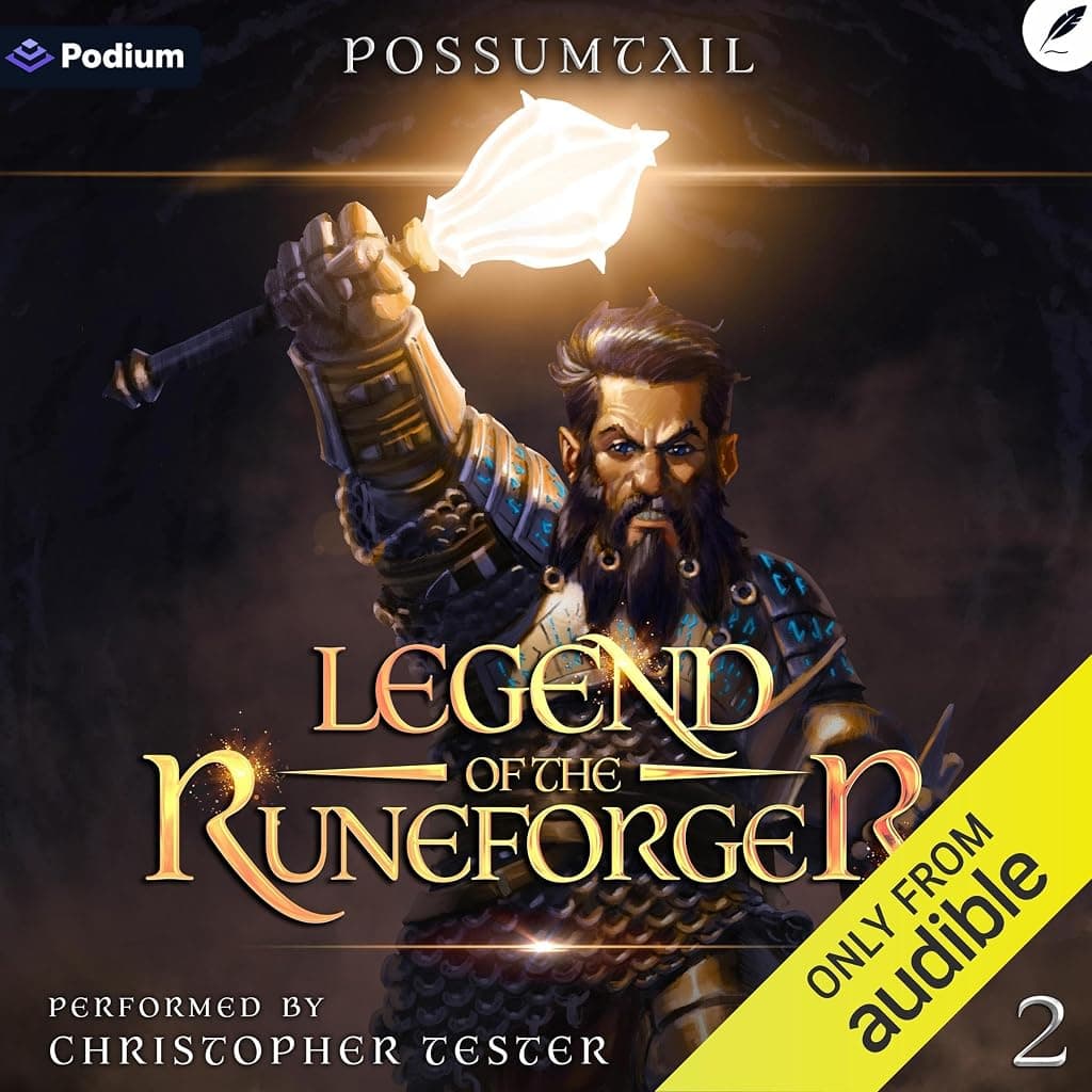 Titelbild von Legend of the Runeforger 2: A Progression Fantasy Epic