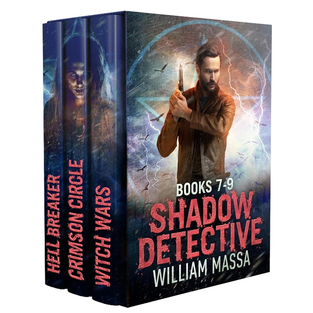 Titelbild von Shadow Detective Urban Fantasy Horror Series: Books 7-9