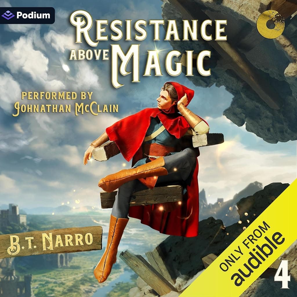 Titelbild von Resistance Above Magic 4: A LitRPG Adventure