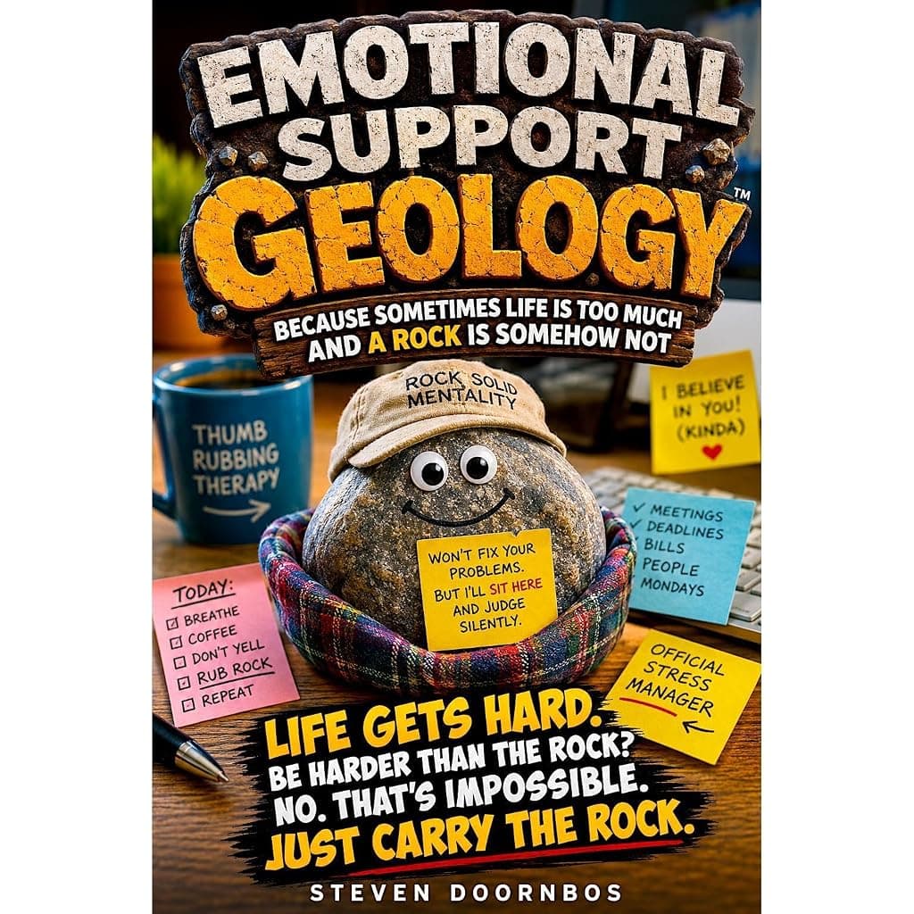 Titelbild von Emotional Support Geology: Because sometimes life is too much and a rock is somehow not