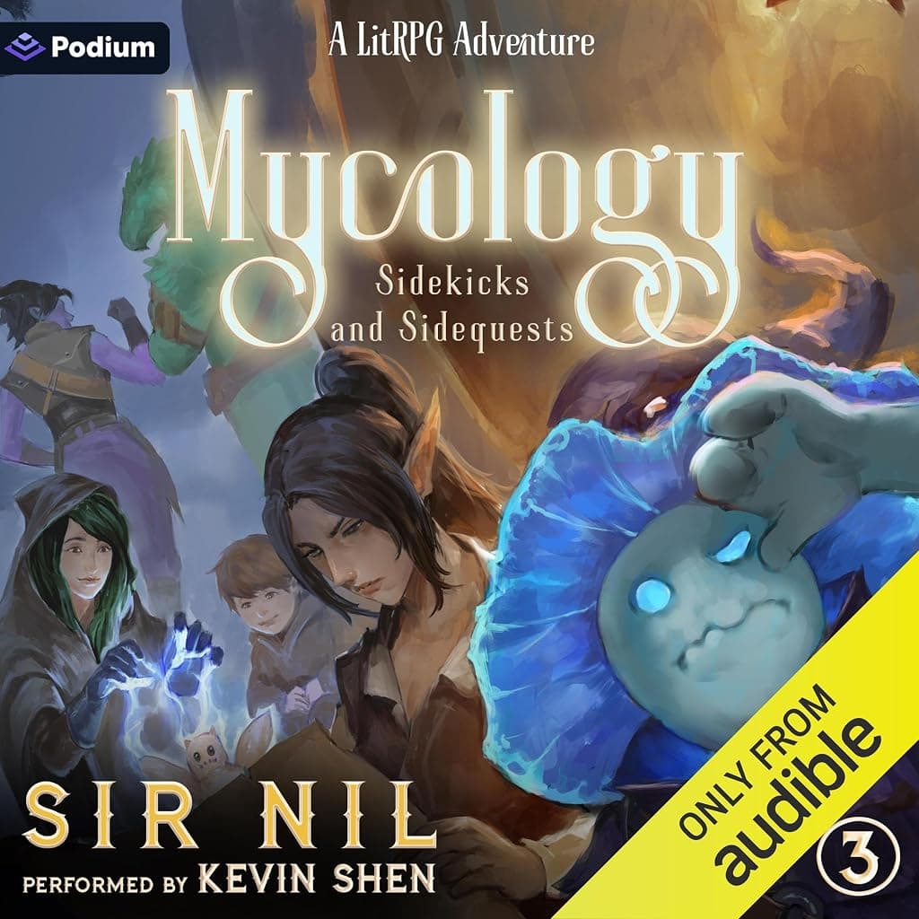 Titelbild von Sidekicks and Sidequests: A LitRPG Adventure