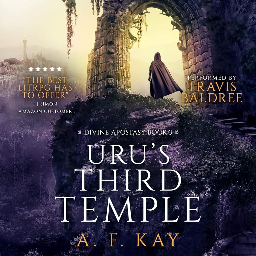 Titelbild von Uru's Third Temple: A Fantasy LitRPG Adventure