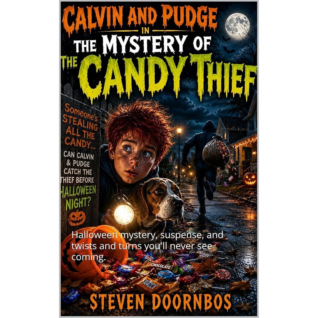 Titelbild von Calvin and Pudge In The Mystery Of The Candy Thief
