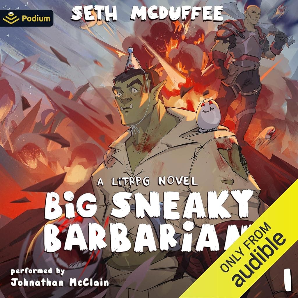 Titelbild von Big Sneaky Barbarian: A LitRPG Novel