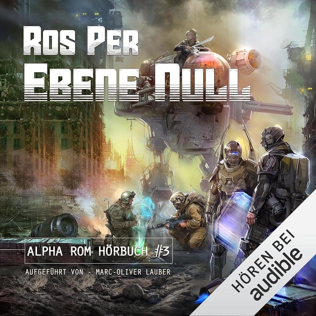 Titelbild von Ebene Null. LitRPG-Serie