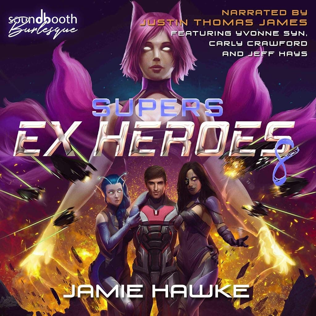 Titelbild von Supers: Ex Heroes 8: A Space Harem Fantasy