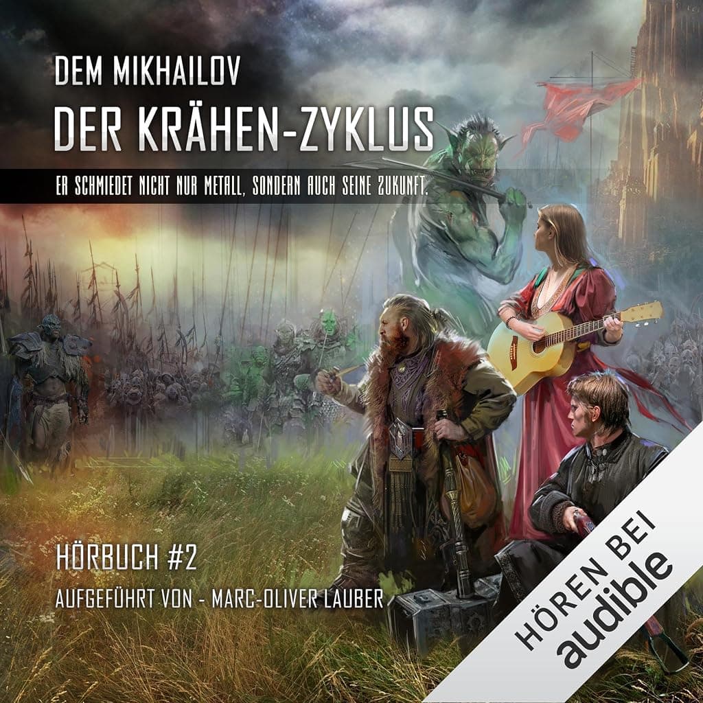 Titelbild von Der Krähen-Zyklus 2. LitRPG-Serie
