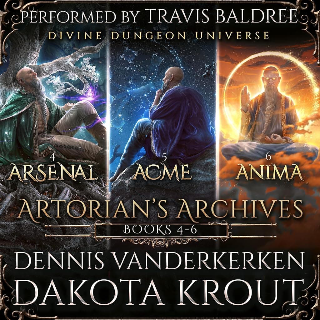 Titelbild von Artorian's Archives Omnibus Vol. 2: Books 4-6 in a Divine Dungeon Series