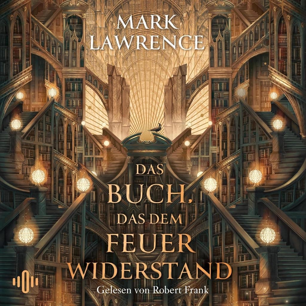 Titelbild von Das Buch, das dem Feuer widerstand (Die Bibliothek der Ewigkeit 1)