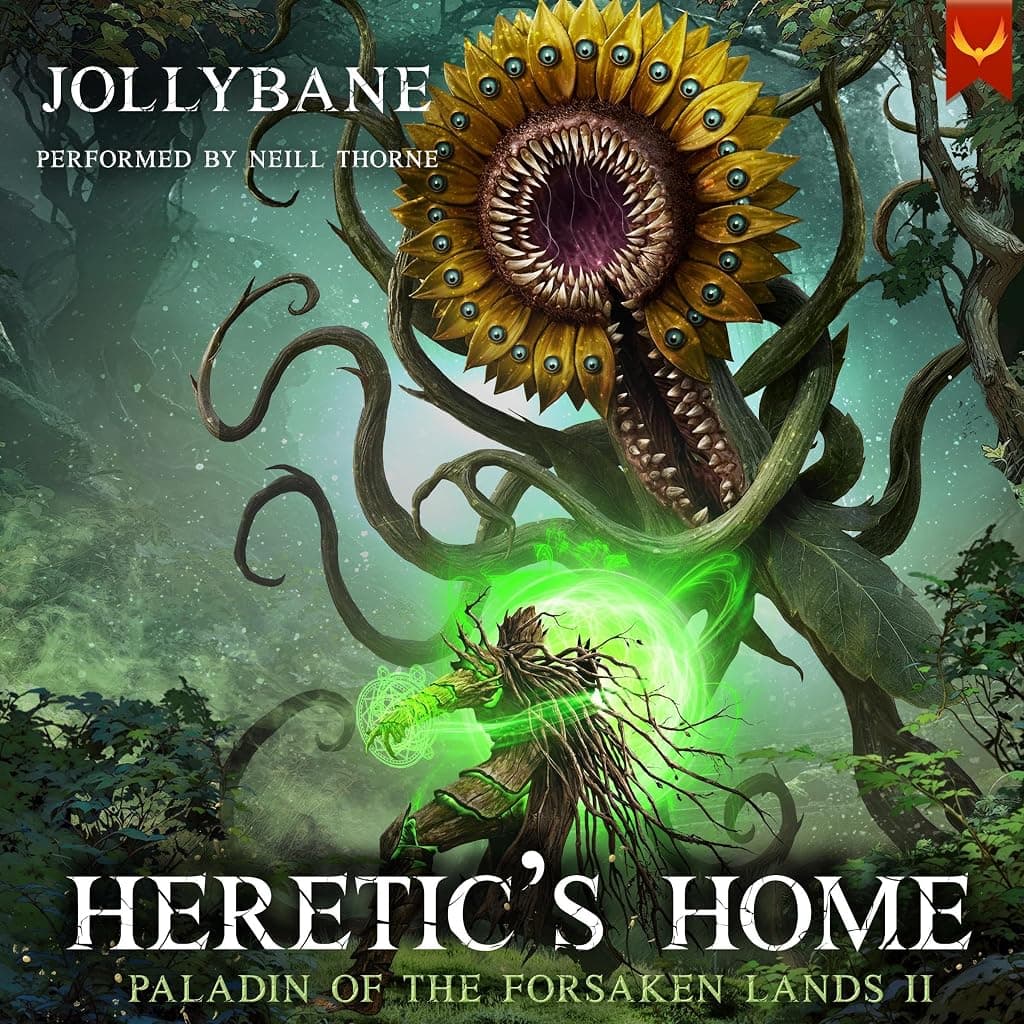 Titelbild von Heretic's Home: An OP MC LitRPG Adventure (Paladin of the Forsaken Lands Book 2)