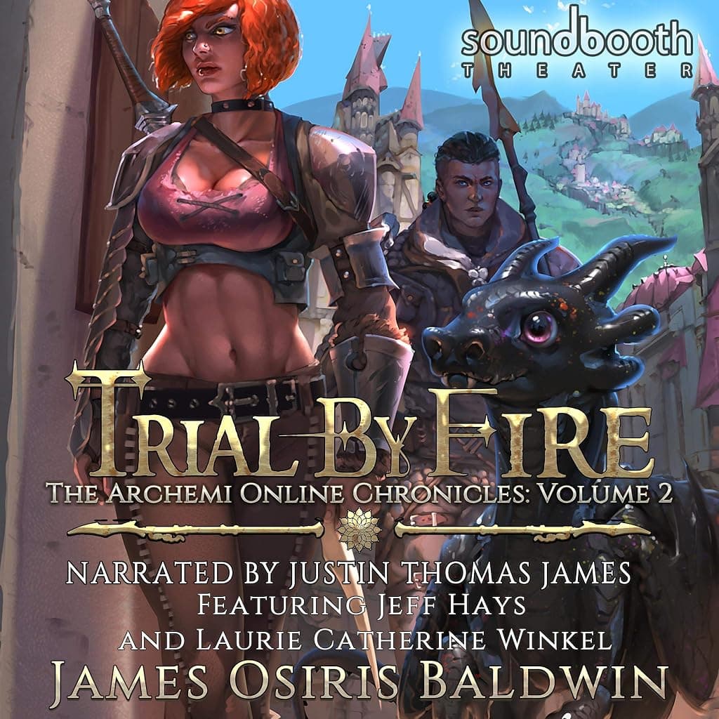 Titelbild von Trial by Fire: A LitRPG Dragonrider Adventure