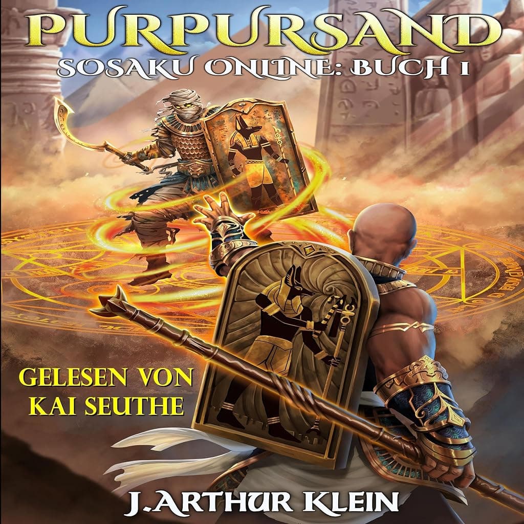 Titelbild von Purpursand: Eine VR-MMORPG LitRPG-Roman (Sosaku Online 1)