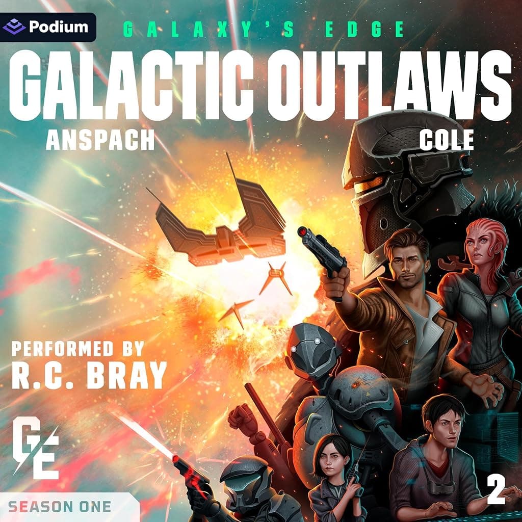 Titelbild von Galactic Outlaws