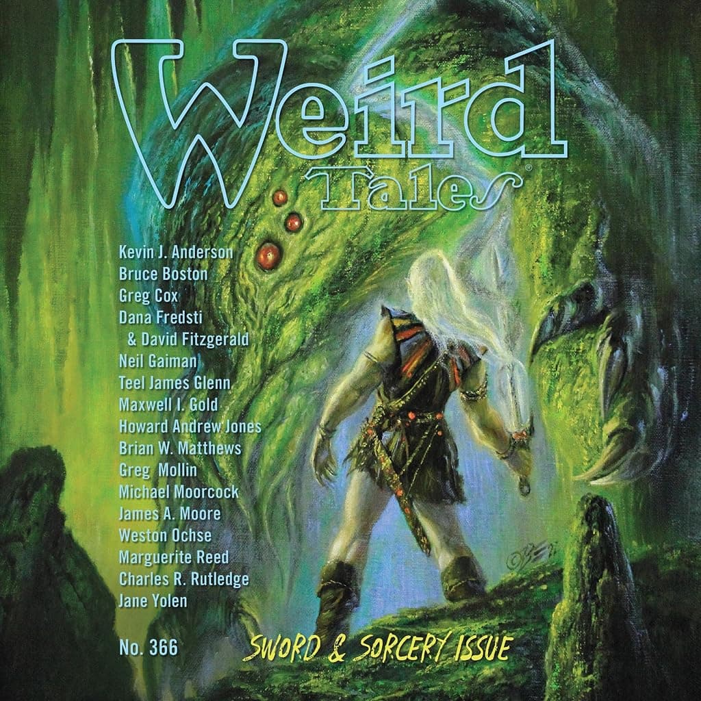 Titelbild von Weird Tales Magazine No. 366: Sword & Sorcery Issue