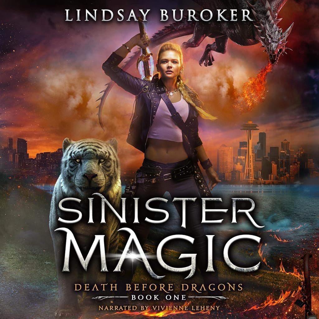 Titelbild von Sinister Magic: An Urban Fantasy Dragon Series