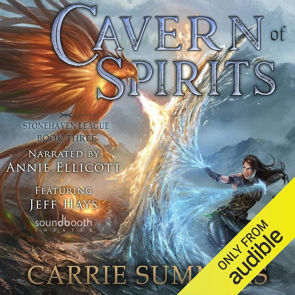 Titelbild von Cavern of Spirits: A LitRPG and GameLit Adventure