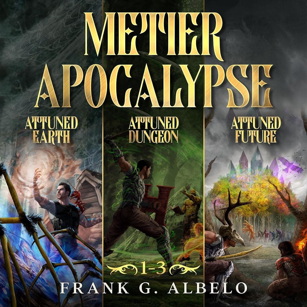 Titelbild von The Metier Apocalypse Omnibus: Books 1-3 in an Apocalyptic LitRPG Adventure