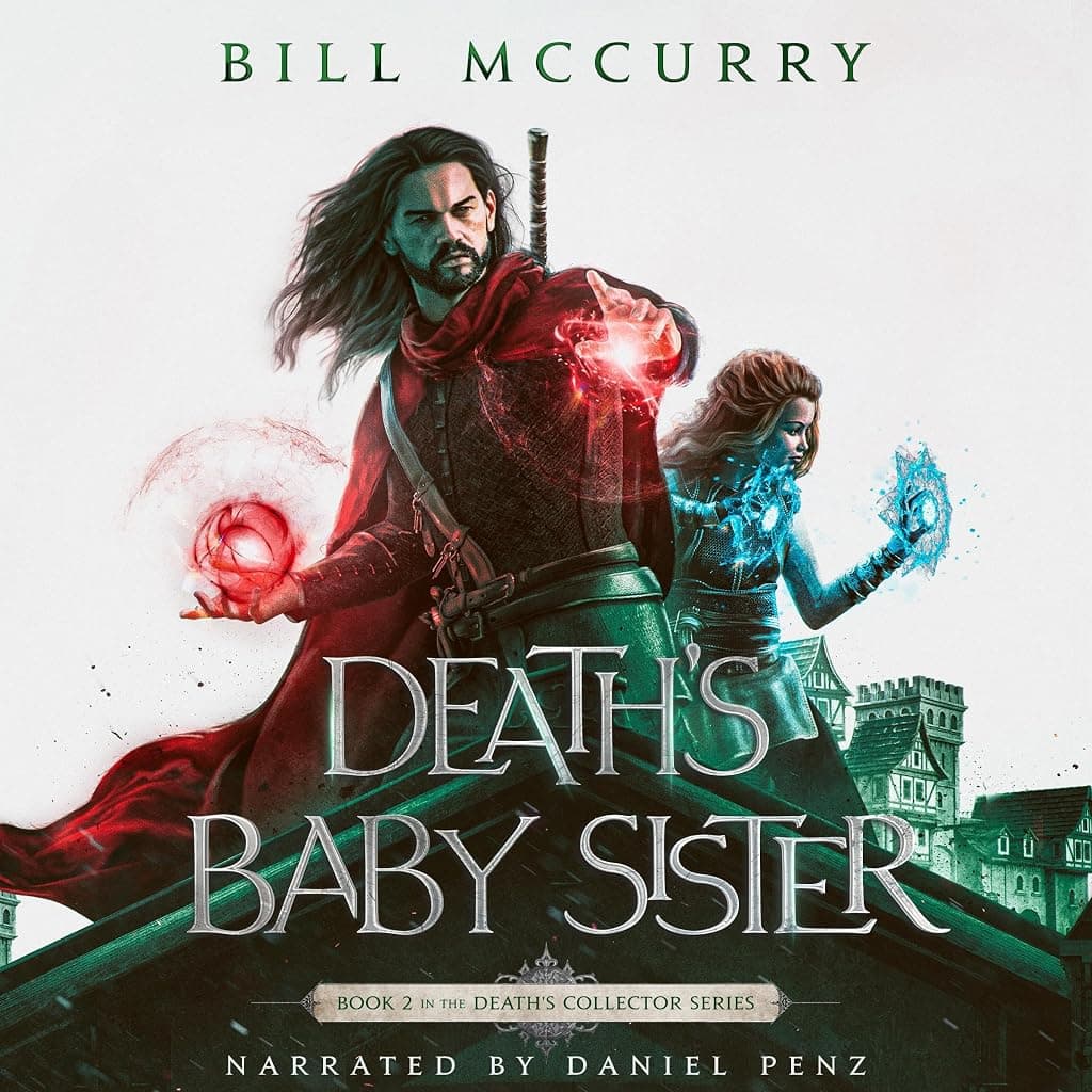 Titelbild von Death's Baby Sister: A Snarky Sword and Sorcery Novel