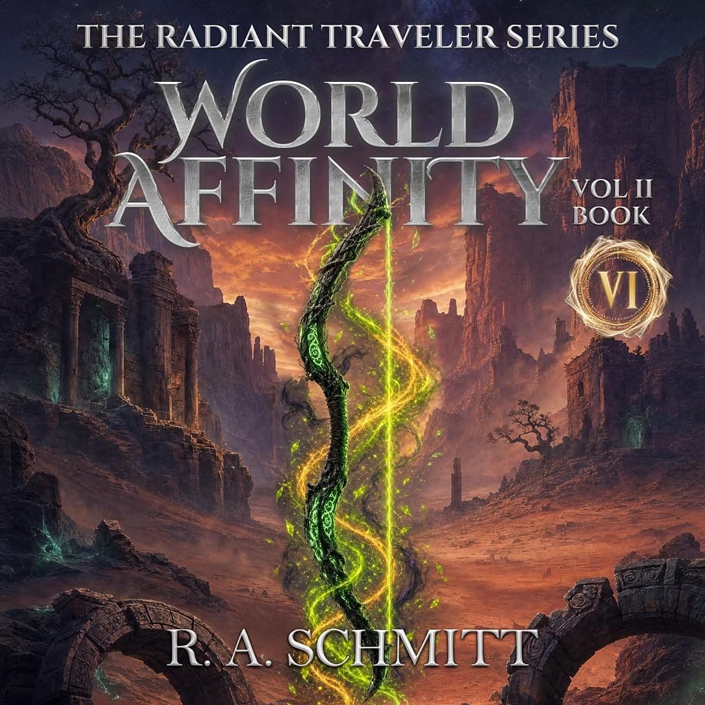 Titelbild von World Affinity: The Radiant Traveler Series, Book 6