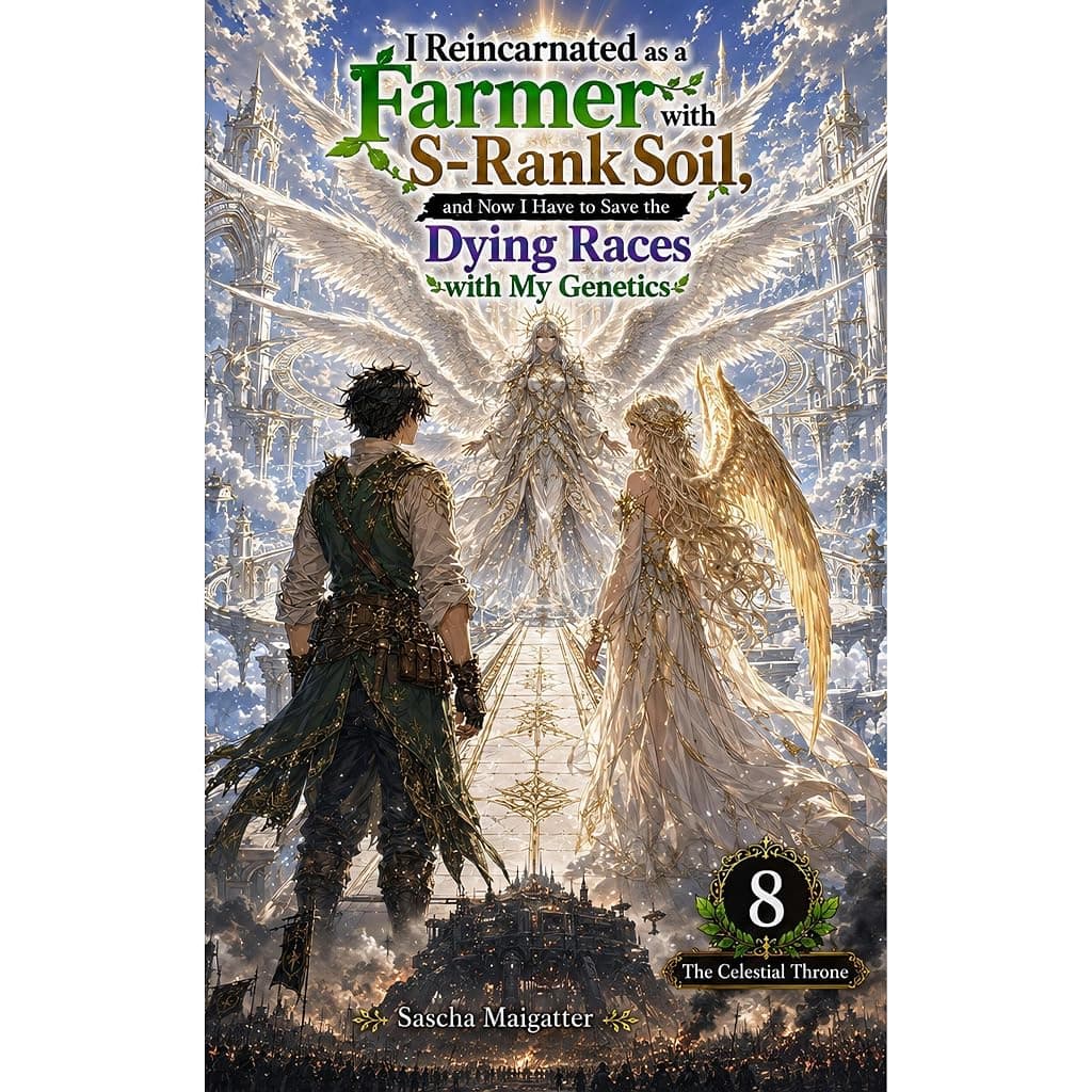 Titelbild von I Reincarnated as a Farmer with S-Rank Soil, and Now I Have to Save the Dying Races with My Genetics Volume 8: The Celestial Throne