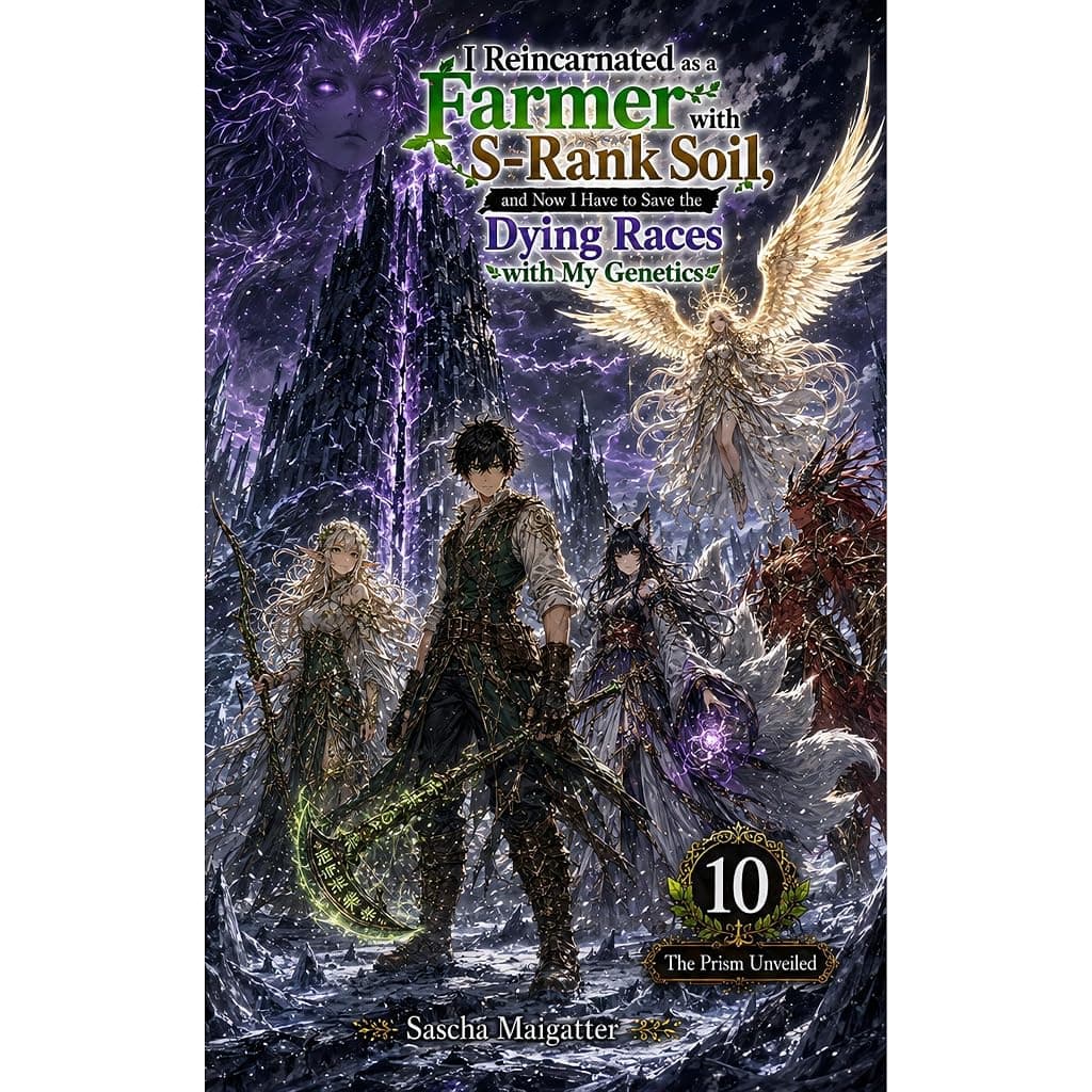 Titelbild von I Reincarnated as a Farmer with S-Rank Soil, and Now I Have to Save the Dying Races with My Genetics Volume 10: The Prism Unveiled
