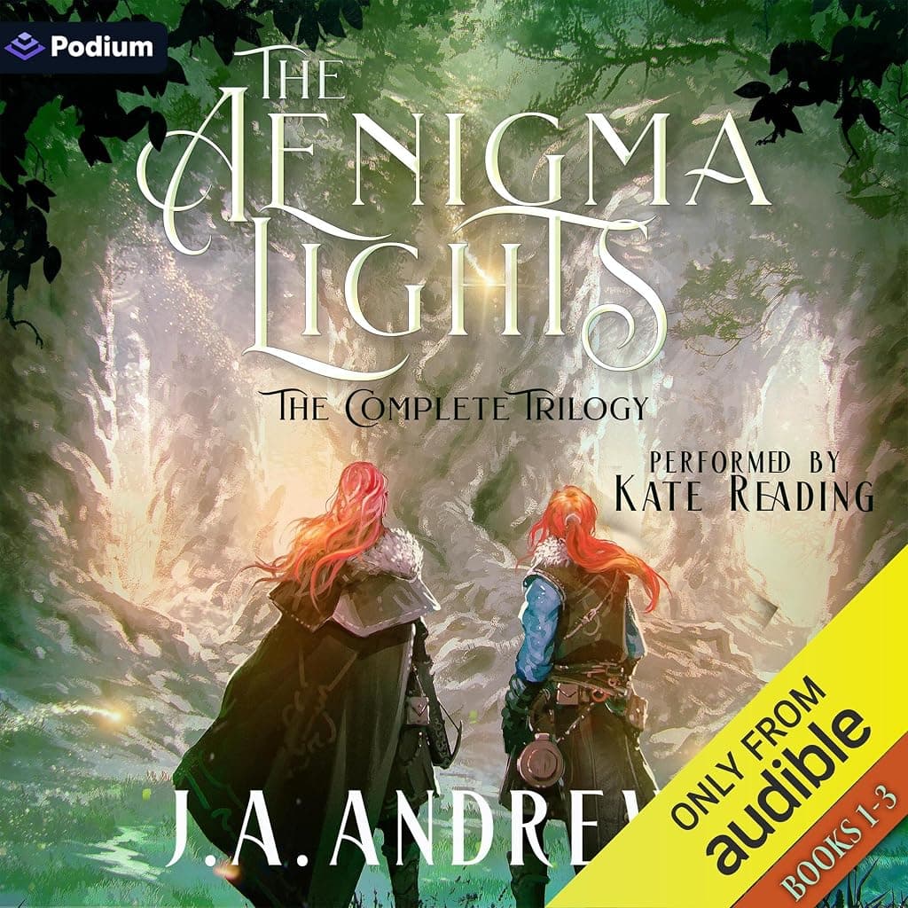 Titelbild von The Aenigma Lights: The Complete Trilogy