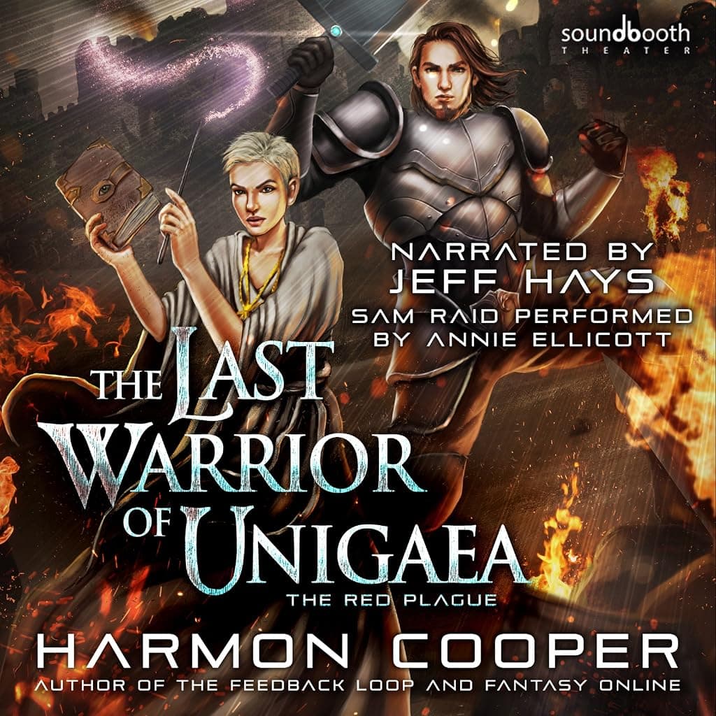 Titelbild von The Red Plague: A LitRPG Trilogy