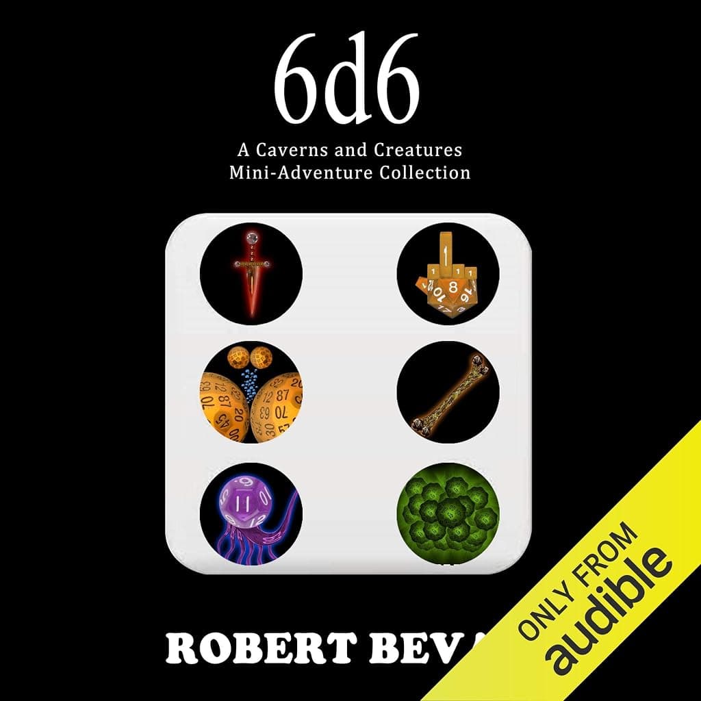 Titelbild von 6d6: A Caverns and Creatures Mini-Adventure Collection