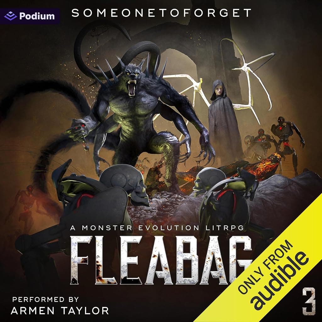 Titelbild von Fleabag 3: A Monster Evolution LitRPG