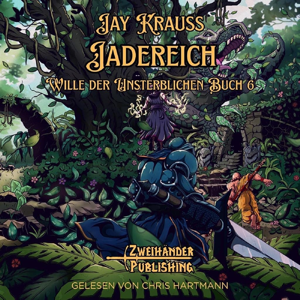 Titelbild von Jadereich: Ein LitRPG-Abenteuer (Wille der Unsterblichen 6) (German Edition)
