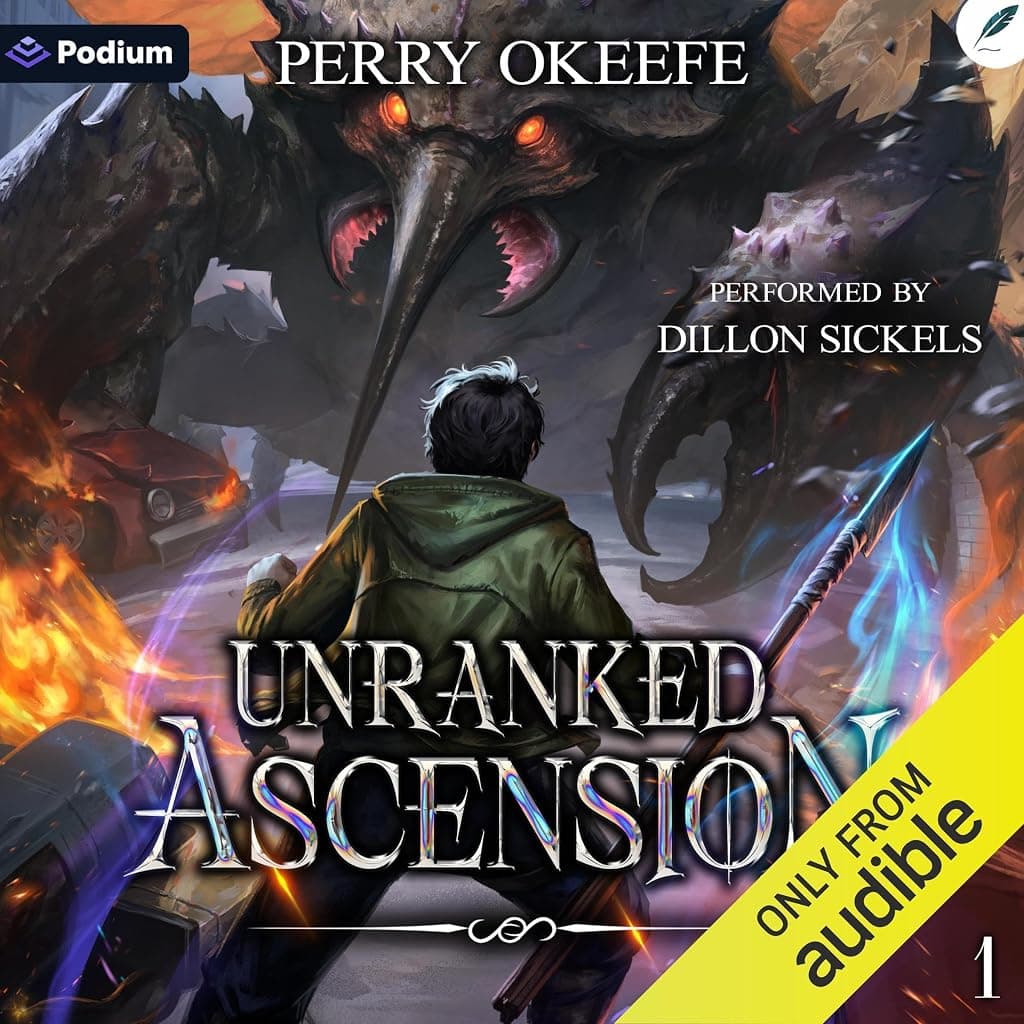 Titelbild von Unranked Ascension 1: A LitRPG Apocalypse