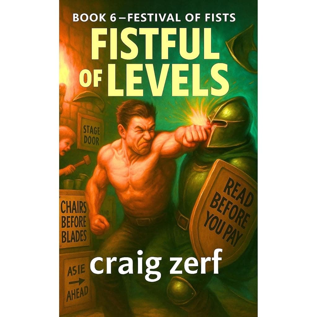 Titelbild von Fistful of Levels — Book 6: Festival of Fists