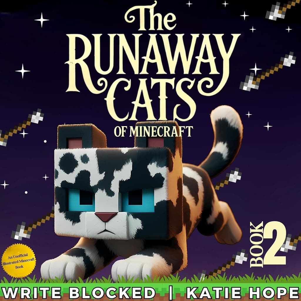 Titelbild von The Runaway Cats of Minecraft: Book 2