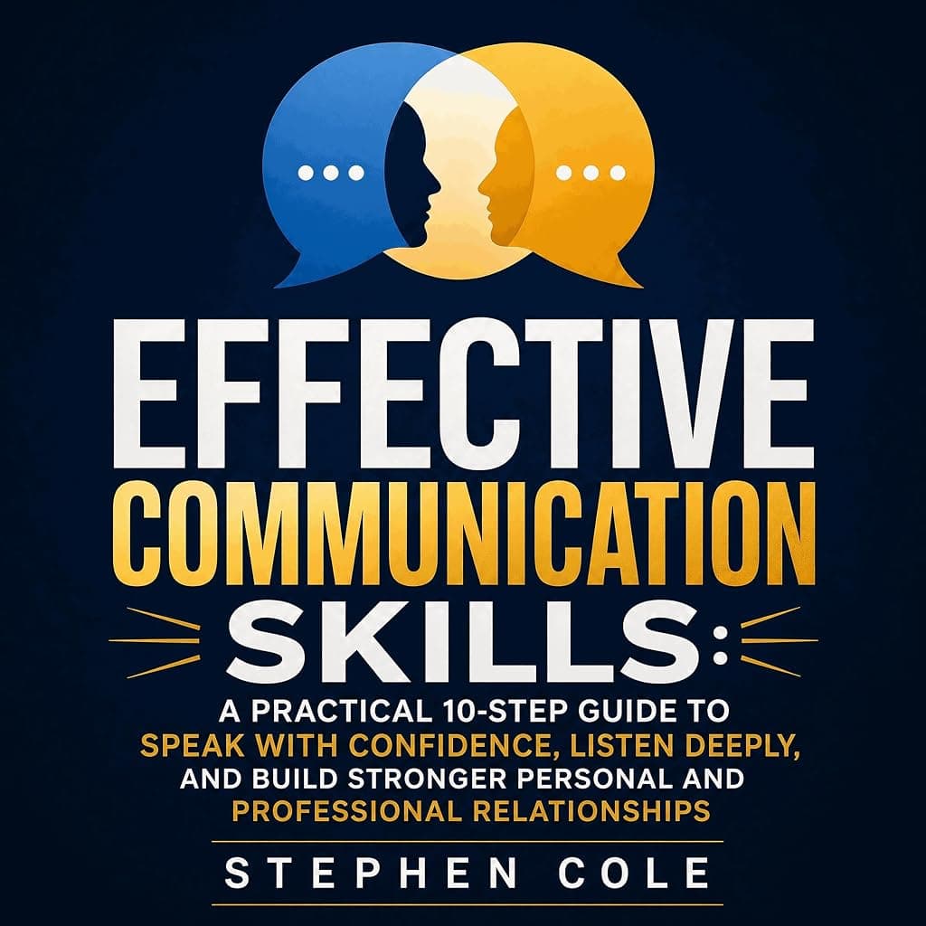 Titelbild von Effective Communication Skills: A Practical 10-Step Guide to Speak With Confidence, Listen Deeply, and Build Stronger Personal and Professional Relationships