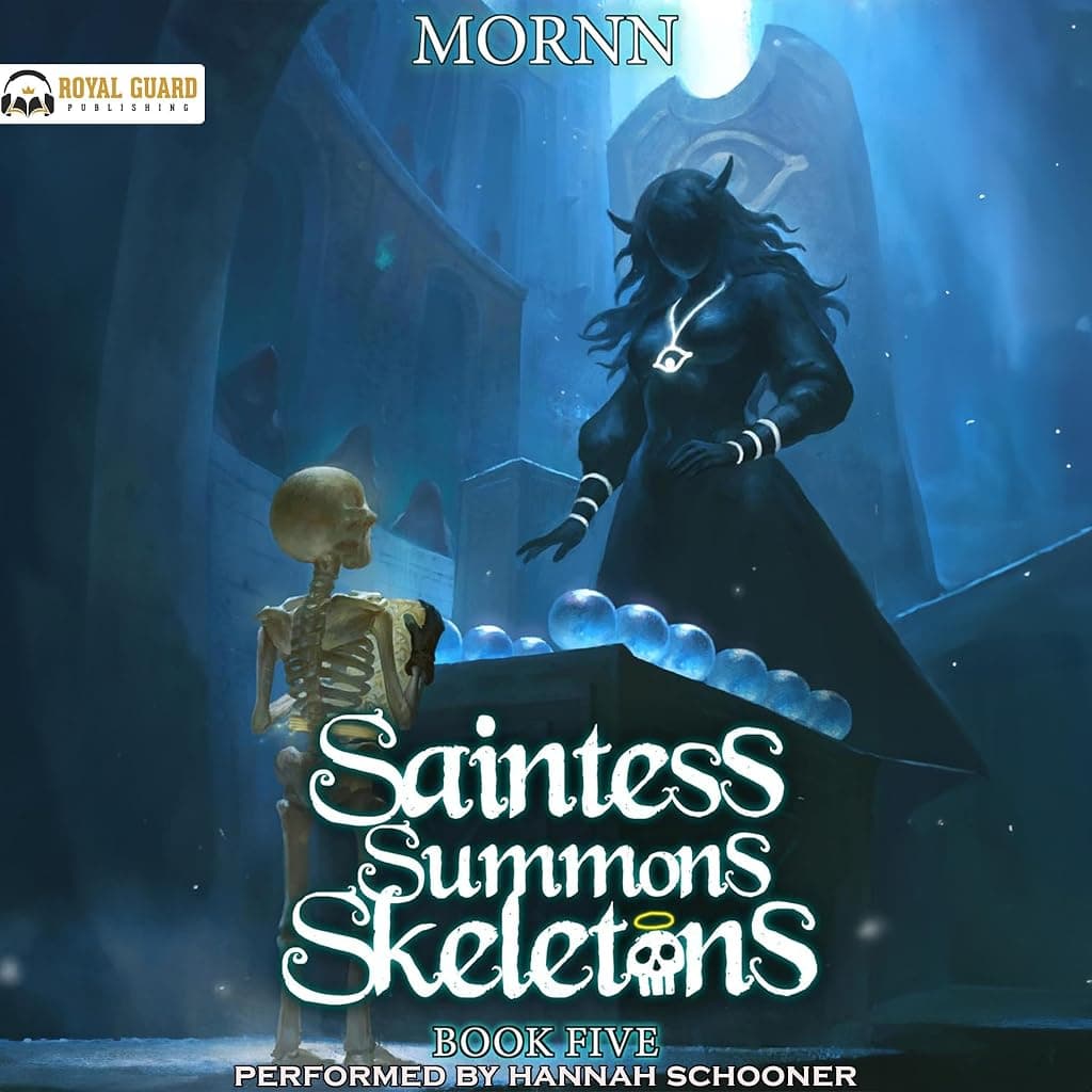 Titelbild von Saintess Summons Skeletons 5: A Holy Necromancy LitRPG