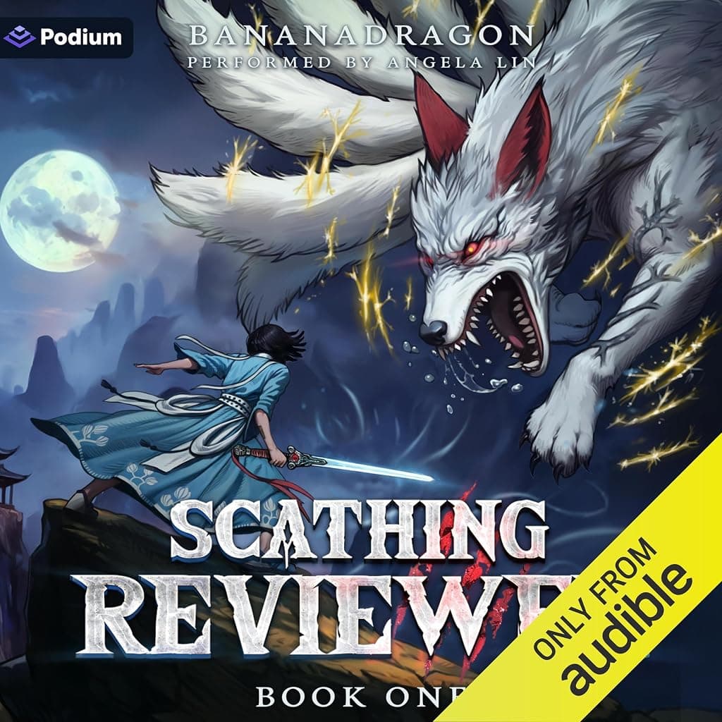 Titelbild von Scathing Reviewer: A Satirical LitRPG Progression Fantasy
