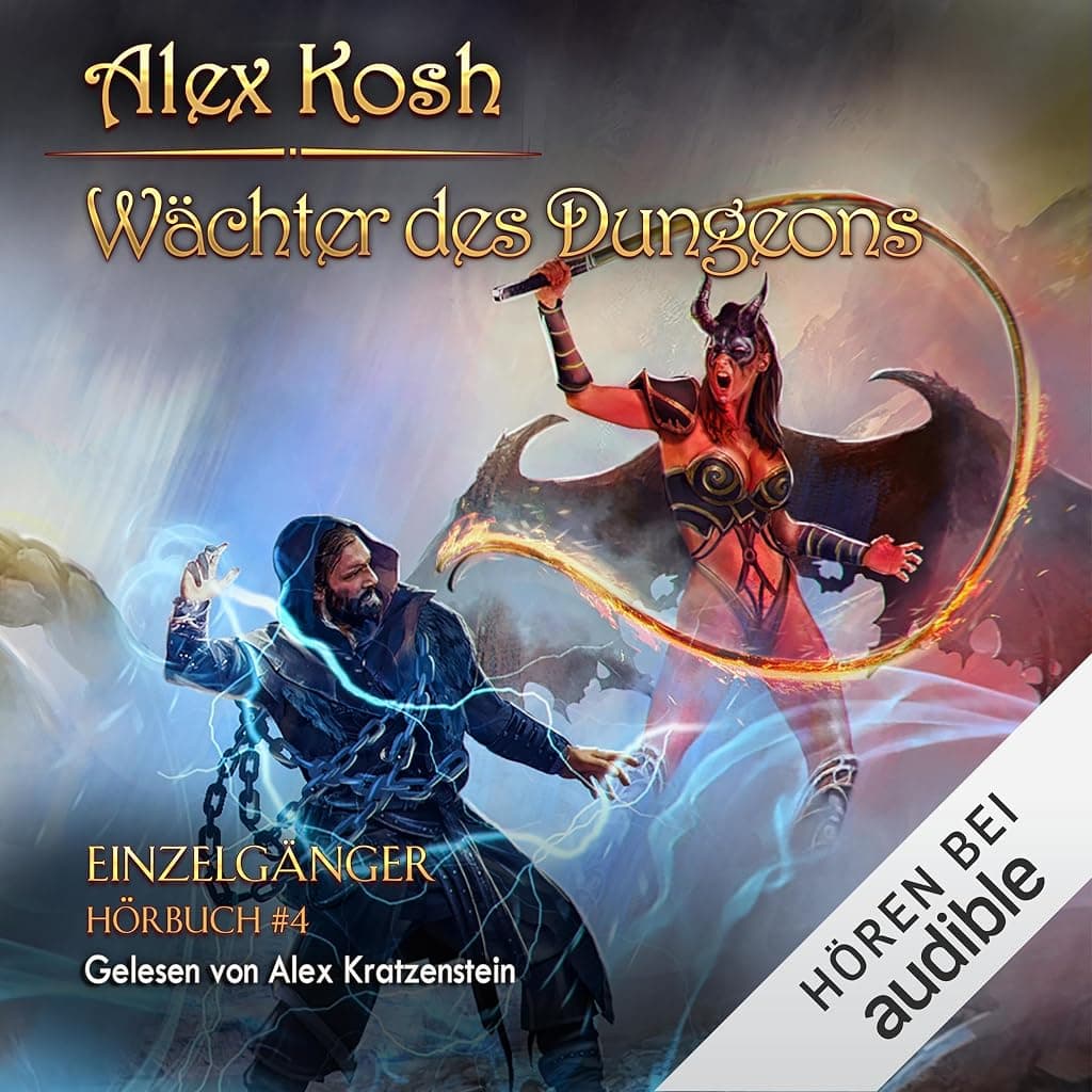 Titelbild von Wächter des Dungeons. LitRPG-Serie
