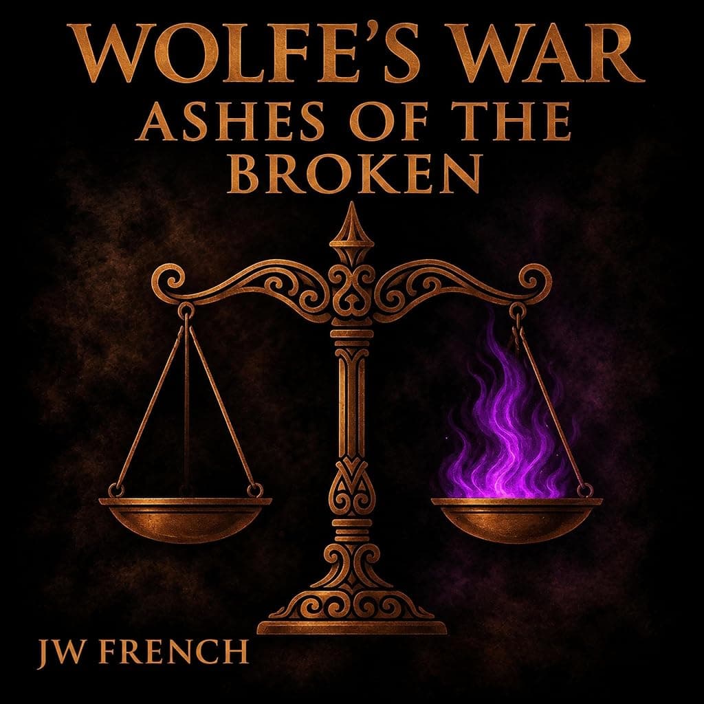 Titelbild von Wolfe's War Book 2: Ashes of the Broken (Wolfe's War Saga)