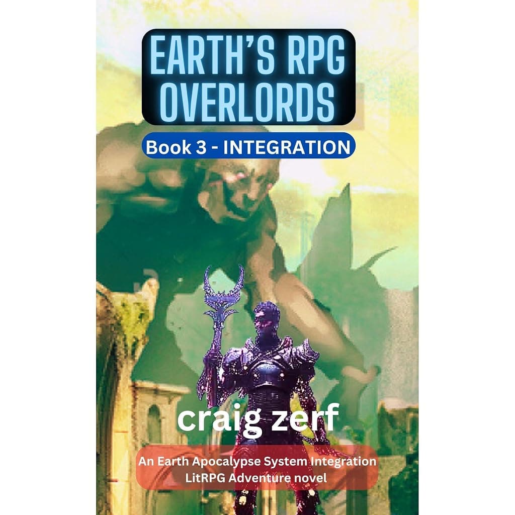 Titelbild von Earth’s RPG Overlords - Book 3: INTEGRATION